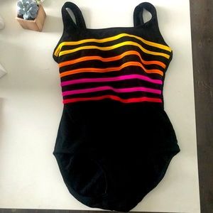 Vintage 80s Retro Swimsuit
